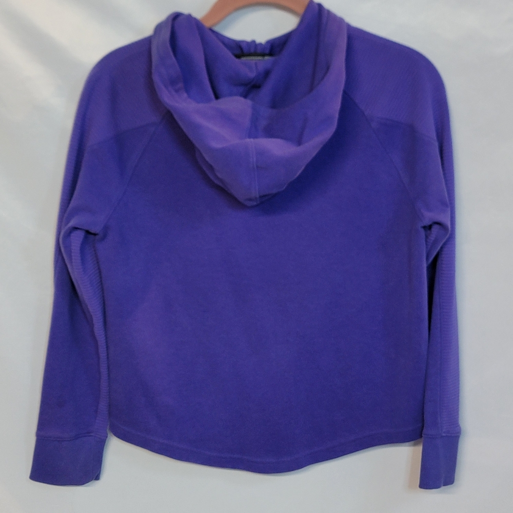 Under Armour Girls Youth MediumPurple Full Zip Hoodie - Picture 2 of 10